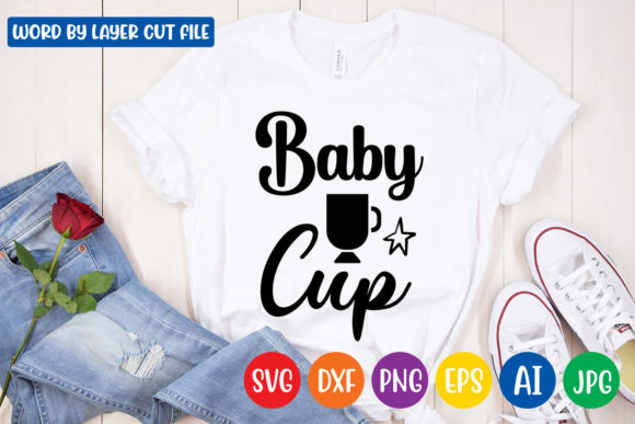 Baby Cup SVG: Graphics & Print Templates for Warm, Handmade Branding
