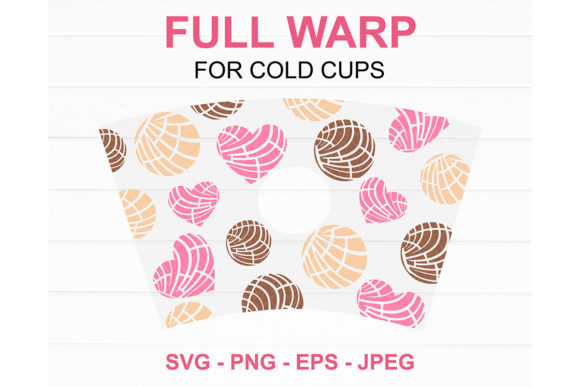 Concha Starbucks Cup SVG: Graphics for Crafts & Content