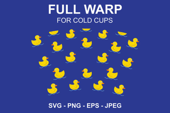 Ducks Starbucks Cup SVG: Graphics for Crafts & Content