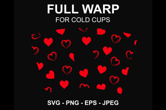 Heart Starbuck Cup SVG: Graphics for Crafts & Content