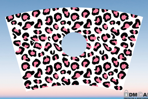 Leopard Print 24oz Venti Cup Wrap SVG — Graphics & Print Templates