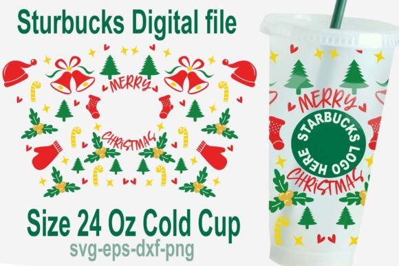 Merry Christmas Tumbler Graphics for Crafts Brands